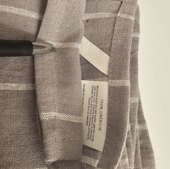 Madison Studio 100% Linen Kitchen Towel Set of 3 - Picture 4 of 7